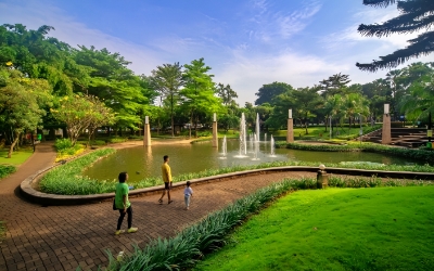 Taman Langsat di Kebayoran Baru Jakarta Selatan (rumah123.com)